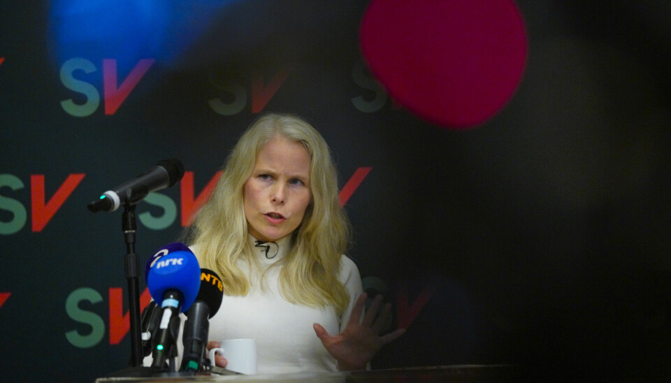 MISFORNØYD: Kirsti Bergstø ønsker et statsbudsjett som gir folk bedre råd og som tar mer hensyn til klima. Hun er leder i Sosialistisk Venstreparti.