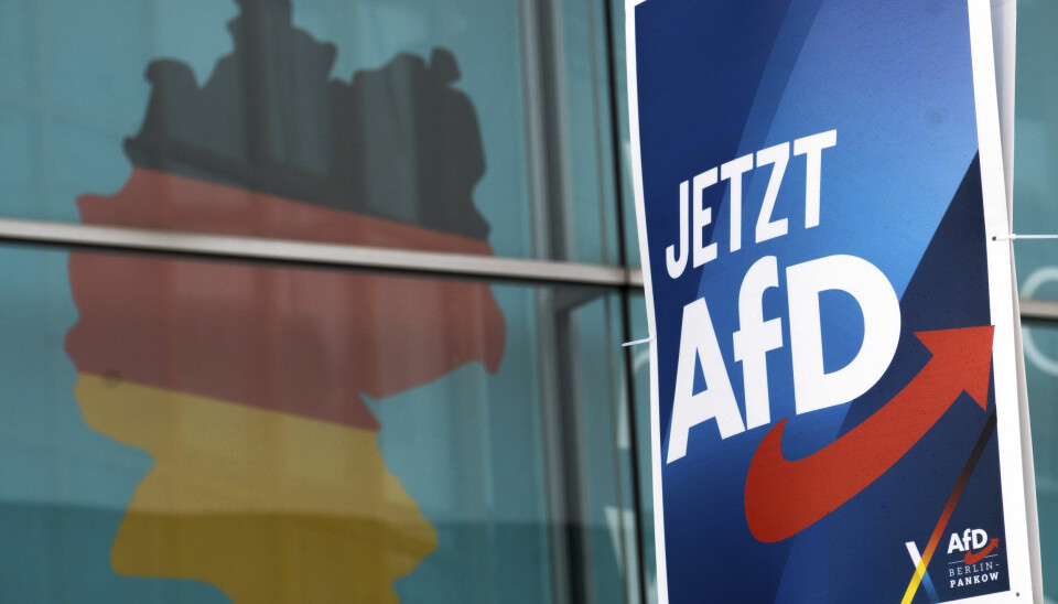 VOKSER: Partier ytterst til høyre vokser seg stadig sterkere i Europa. Det gjelder blant annet for tyske AfD.