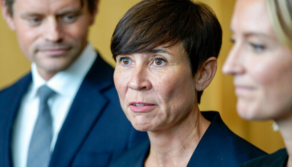 SØREIDE: Mange håper Ine Eriksen Søreide vil bli partileder for Høyre. Selv har hun ikke bestemt seg. Bildet viser Ine Eriksen Søreide. Foto: Gorm Kallestad / NTB