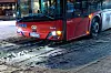Bilde av buss på vinterføre. Foto: Amanda Pedersen Giske / NTB