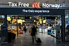Taxfree for reiser utenlands på Oslo lufthavn.