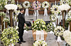 Bildet viser Bendik Skinningsrud under Stein Erik Hagens bisettelse i Oslo domkirke torsdag. Foto: Ole Berg-Rusten / NTB / POOL