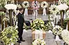 Bildet viser Bendik Skinningsrud under Stein Erik Hagens bisettelse i Oslo domkirke torsdag. Foto: Ole Berg-Rusten / NTB / POOL