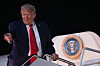 Bildet viser USAs president Donald Trump. Mark Schiefelbein / AP / NTB