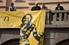 Bilde av plakat for Tamima under rosetoget i Oslo etter drapet. Foto: Javad Parsa / NTB
