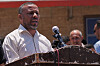 Bilde av talsmann for Hamas, Ismail al-ThawabtaFoto:  AP photo/Jehad Alshrafi