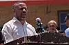 Bilde av talsmann for Hamas, Ismail al-ThawabtaFoto:  AP photo/Jehad Alshrafi