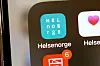 Bilde av mobil og appen til Helsenorge. Foto: Lise Åserud/NTB.