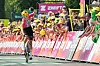 Bildet viser Sigrid Ytterhus Haugset i sykkelrittet Tour de France. Foto: NICOLAS TUCAT / AFP / NTB