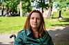 Bilde av Carmen fra Colombia. Hun har rømt fra hjemlandet sitt og søkt om å få bli i Norge. Foto: Isabel Svendsen Berge