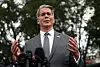 Bilde av USAs finansminister Scott Bessent. Foto: Ap Photo
