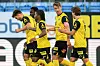 Bilde av flere fotballspillere på Lillestrøm. Foto: Trond R. Teigen / NTB