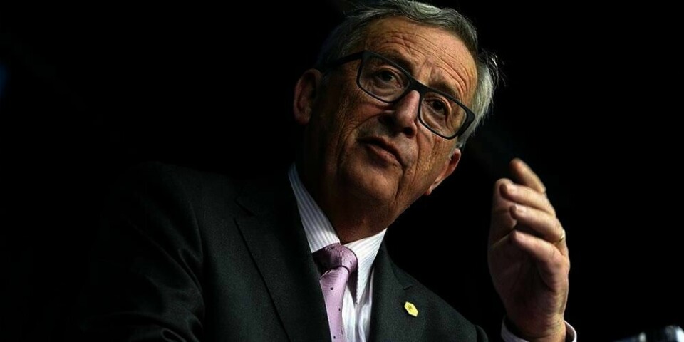JA: Jean-Claude Juncker er president i EU-kommisjonen. Han ber grekerne si ja til den nye avtalen om gjelden til landet.