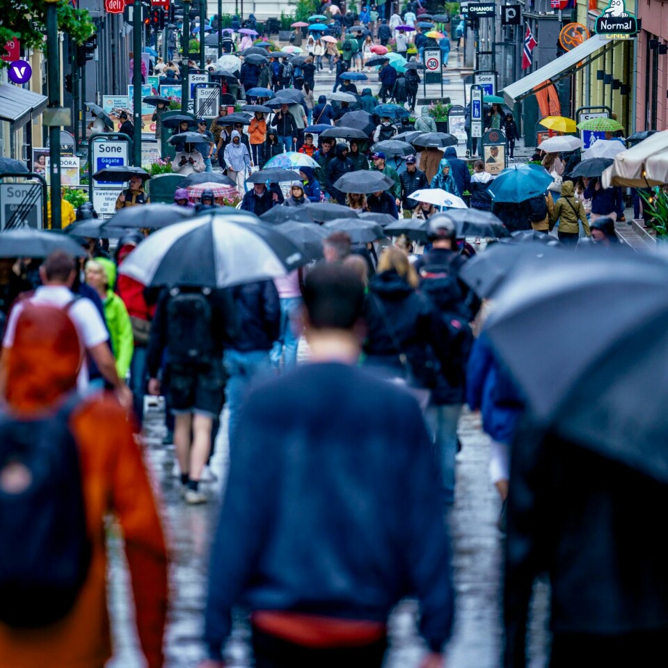 VÆRET: Det blir skiftende vær i Sør-Norge resten av uken. Det blir skiftende vær i Sør-Norge resten av uken. Foto: Stian Lysberg Solum / NTB