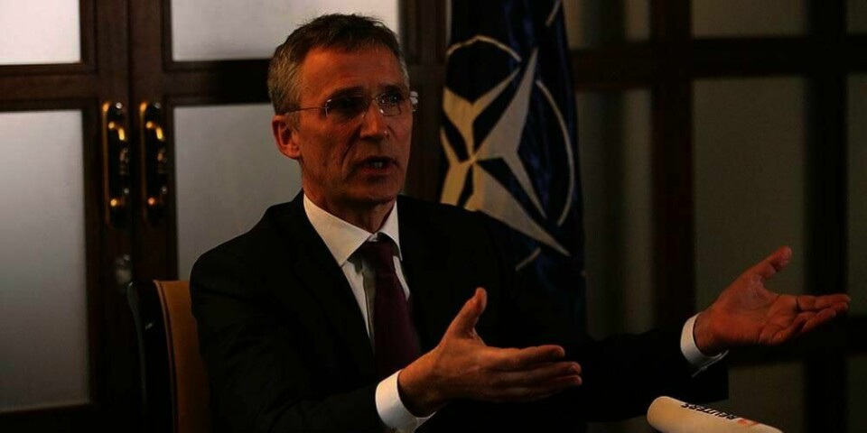I SIKKERHET: Jens Stoltenberg var tidligere statsminister i Norge. Nå jobber han for Nato i Brussel.