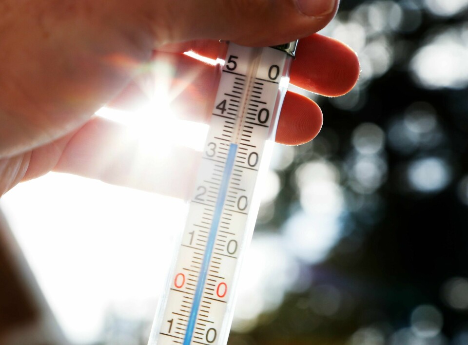 Temperatur: De neste dagene vil det bli lavere temperaturer i Norge.