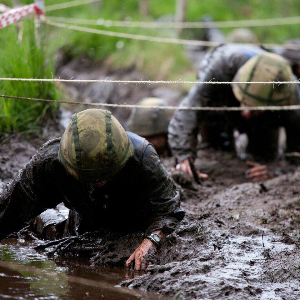 FORSVARET: Det er flest menn i Forsvaret. Men kvinner er på full fart inn. Nye kvinner fikk tips og råd.