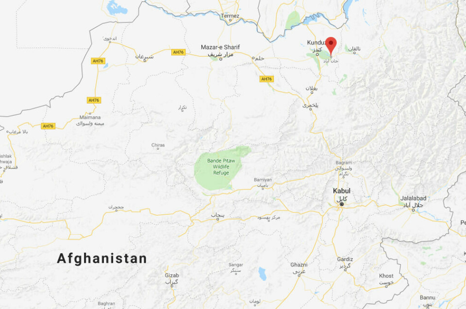 ANGREP: Terror-gruppa Taliban angrep tre busser. De bortførte menneskene om bord. Bildet viser et kart over Afghanistan. Terror-gruppa Taliban angrep tre busser. De bortførte menneskene om bord.
