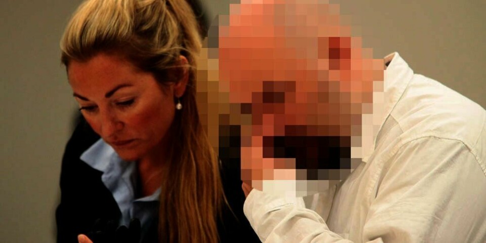 DØMT: : En 38 år gammel mann (til høyre) er dømt for å ha drept Sigrid Giskegjerde Schjetne. Han er dømt til tvungen psykisk helsevern.
