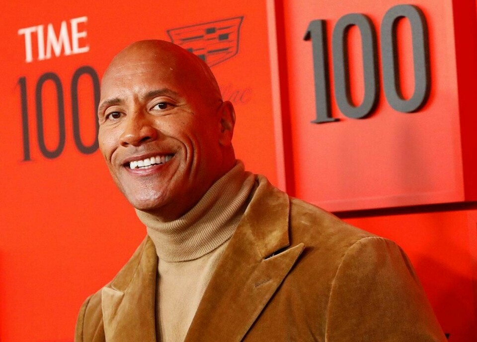 RIK: Dwayne «The Rock» Johnson er både populær og godt betalt. Han er verdens best betalte mannlige skuespiller.