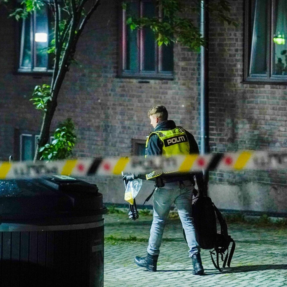 SKYTING: Noen skjøt inn i en leilighet i Oslo. Politiet kom raskt til stedet.