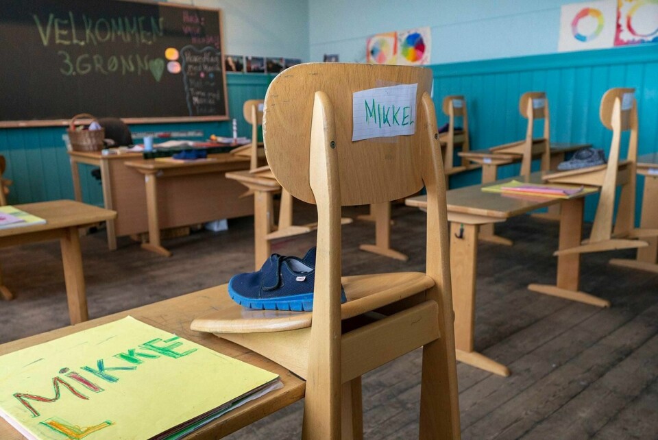 SKOLESTART: Skolene åpner i neste uke. Da blir det som før sommerferien, fortalte kunnskapsministeren tirsdag.