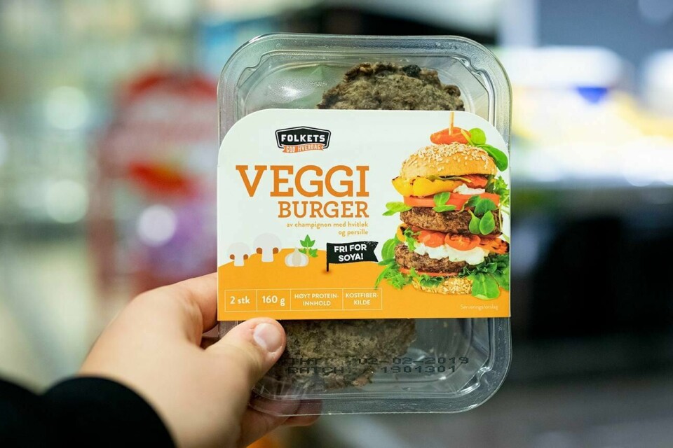 VEGETAR: Nordmenn velger oftere vegetarmat når de skal grille. Flere butikker selger mye mer vegetarmat enn før.