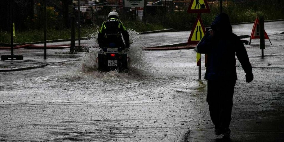 REGN: Slik vil gatene i Norge se ut stadig oftere framover. Forskerne lover enda mer regn.