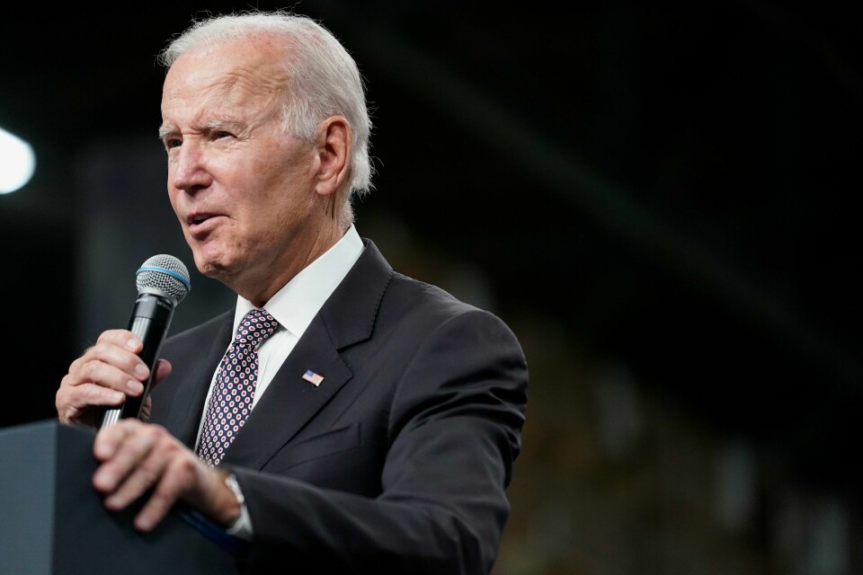 USA: Vi har ikke vært nærmere en atomkrig siden Cubakrisen i 1962, sier USAs president Joe Biden. USAs president Joe Biden. Foto: AP / NTB