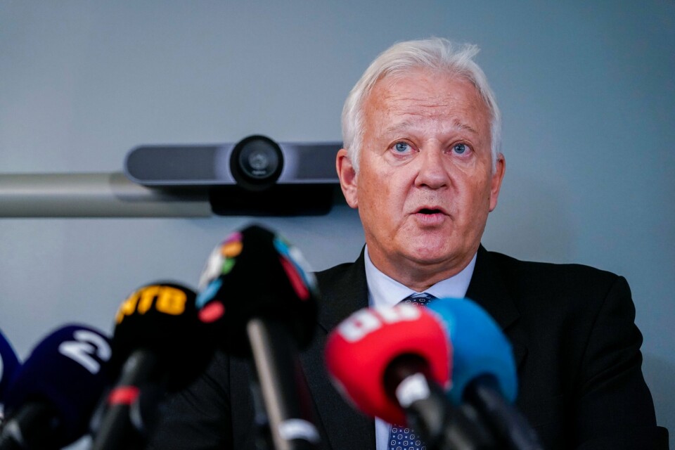 BEKLAGER: Riksadvokaten mener Viggo Kristiansen bør bli frikjent. Riksadvokat Jørn Sigurd Maurud ønsker å etterforske Jan Helge Andersen videre etter at det fredag ble klart at han innstiller på frifinnelse av Viggo Kristiansen.Foto: Gorm Kallestad / NTB