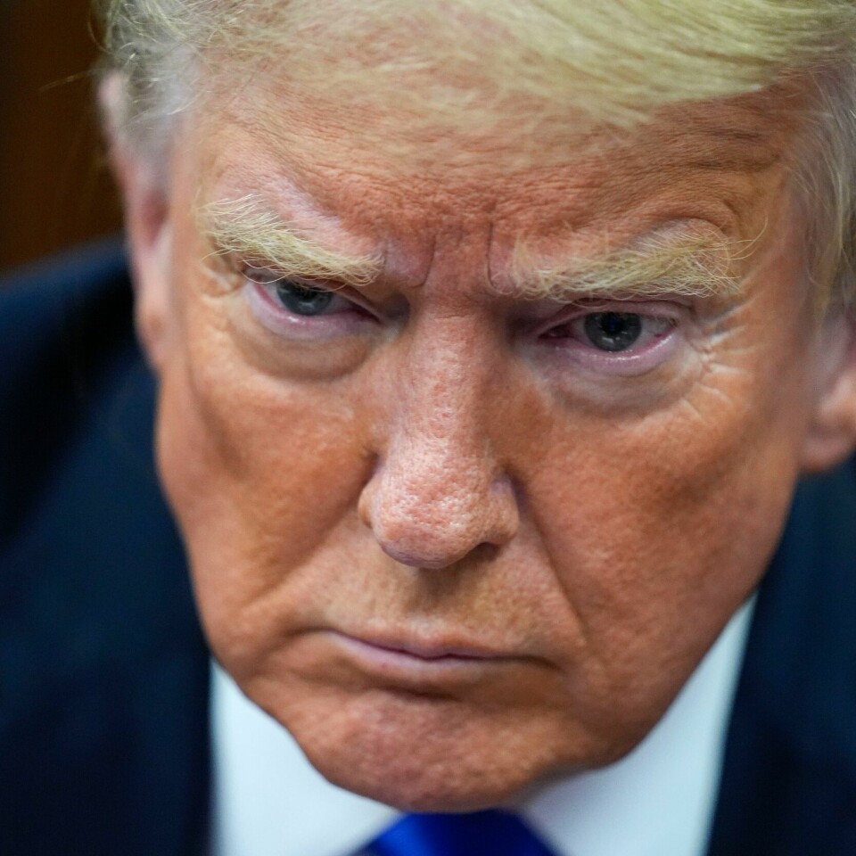 SKYLDIG: Juryen i New York sier Donald Trump er skyldig i hysjpenge-saken. Bildet viser Donald Trump.
