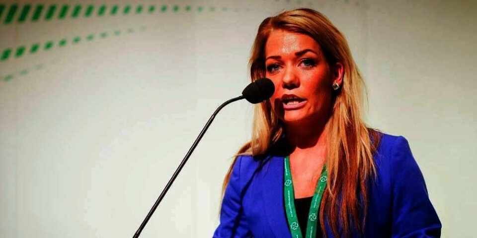 SLUTTER: Sandra Borch vil ikke lenger være leder for Senterungdommen. Hun er skuffet over partiet sitt.
