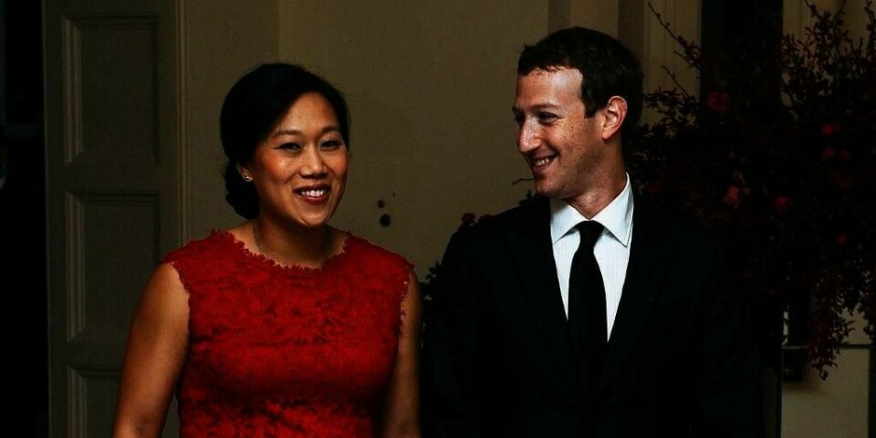 FORELDRE: Mark Zuckerberg og kona Priscilla Chan.