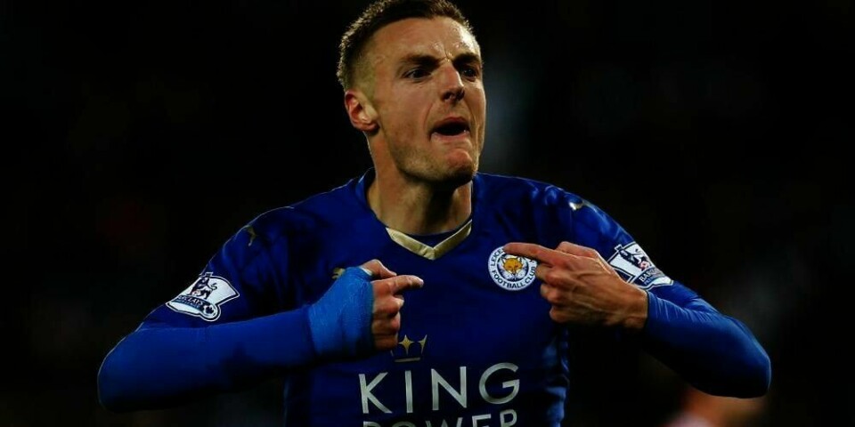 TOPPSCORER:  Ingen har scoret flere mål enn Jamie Vardy i den engelske toppfotballen denne sesongen.