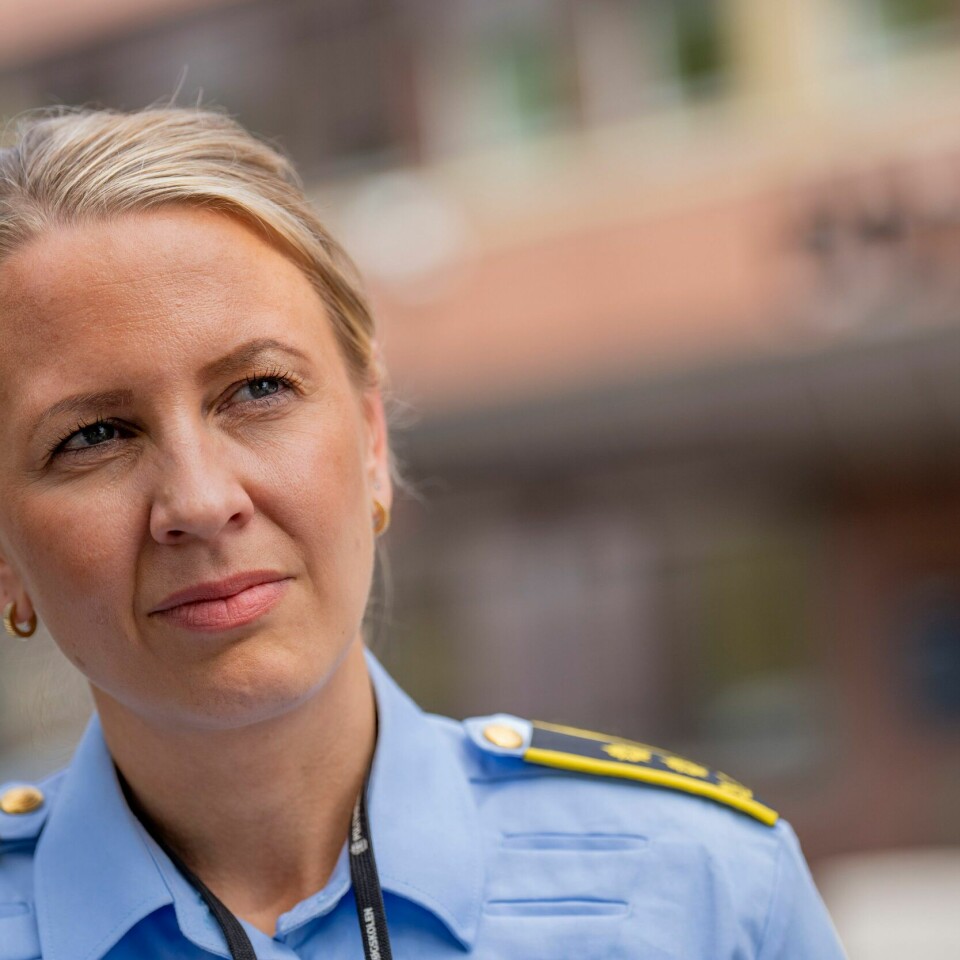 POLITI: Politiadvokat Tina Henriksen snakket til pressen torsdag. Bildet viser politiadvokat Tina Henriksen.