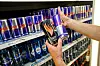 Bildet viser ulike energidrikker.
