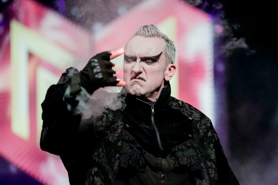 MGP 2024: GOTHMINISTER er en av artistene i første delfinale. Bildet viser artisten Gothminister.