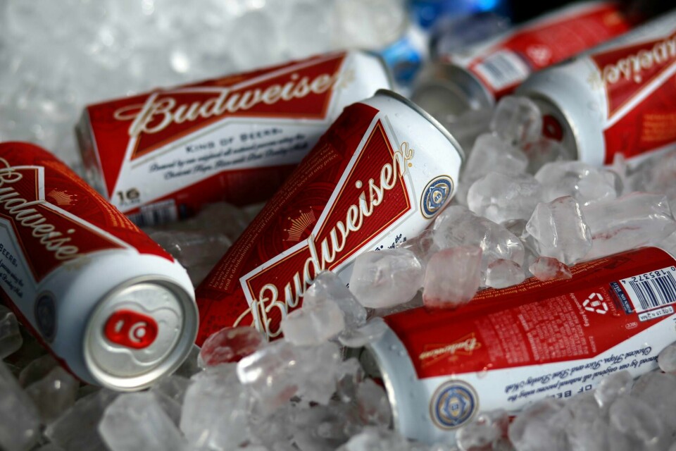 ØL: Budweiser har enerett på selge øl på steder knyttet til VM i Qatar. Vertslandet forbyr nå salg av alkoholholdig øl på mesterskapets arenaer. Bildet viser Budweiser. Budweiser har enerett på selge øl på steder knyttet til VM i Qatar. Vertslandet forbyr nå salg av alkoholholdig øl på mesterskapets arenaer.
