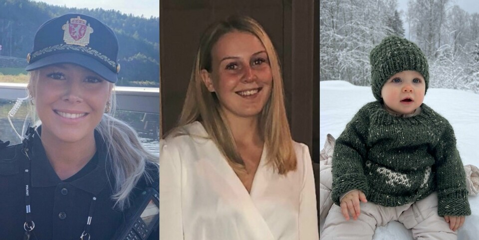 TRIPPELDRAP: De drepte i Nes var Katrine Nordli Korslund, Victoria Nordli Korslund og Emily Nordli Andresen. Bildet viser Katrine Nordli Korslund (30), Victoria Nordli Korslund (24) og Emily Nordli Andresen (11 måneder) som ble drept i trippeldrapet i Nes. Politiet friga onsdag navnene i samråd med de pårørende og bistandsadvokatene. Foto: Privat / NTB