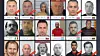 Bildet viser personer som Europol ettersøker.
