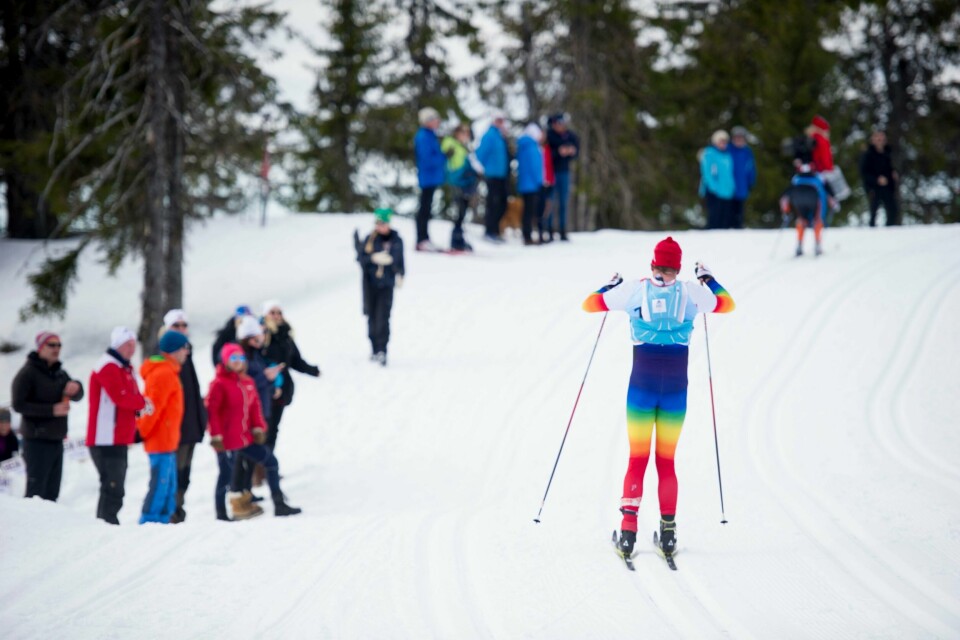VÆR: Birkebeinerrennet kan bli tungt for de mange skiløperne som stiller til start. Været vil endre seg fra sludd og plussgrader til minusgrader, snø og frisk bris. Birkebeinerrennet kan bli en tung affære for de mange skiløperne som stiller til start. Været vil veksle fra sludd og plussgrader til minusgrader, snø og frisk bris. Her fra Birkebeinerrennet i 2016. Foto: Jon Olav Nesvold / NTB
