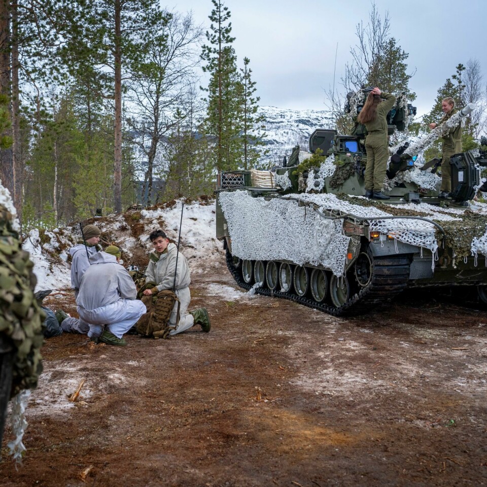 NORDIC RESPONSE: Over 20.000 soldater var med i øvelsen Nordic Response. Øvelsen har ført til skader. Bildet viser norske soldater som gjør seg klare til å delta i militærøvelsen Nordic Response. Foto: Heiko Junge / NTB / NPK