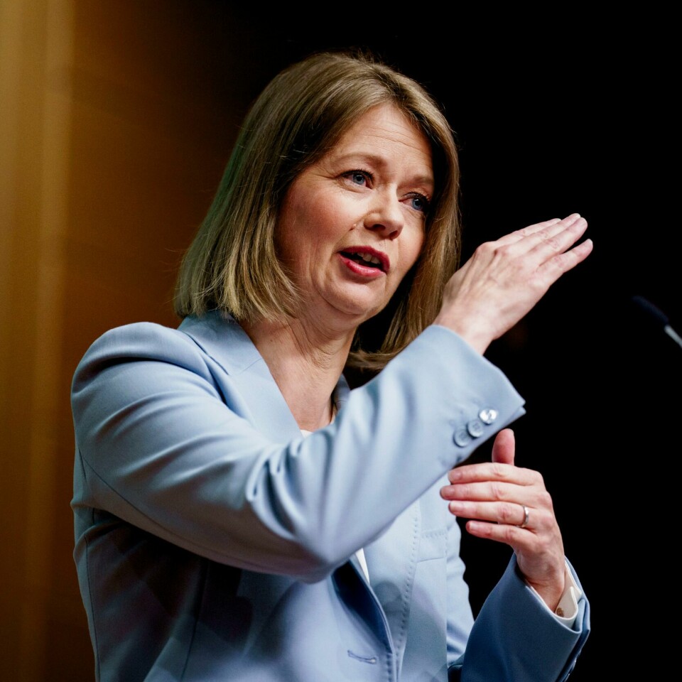 STYRINGSRENTA: Ida Wolden Bache er sjef for sentralbanken Norges Bank. Bildet viser sentralbanksjef Ida Wolden Bache.