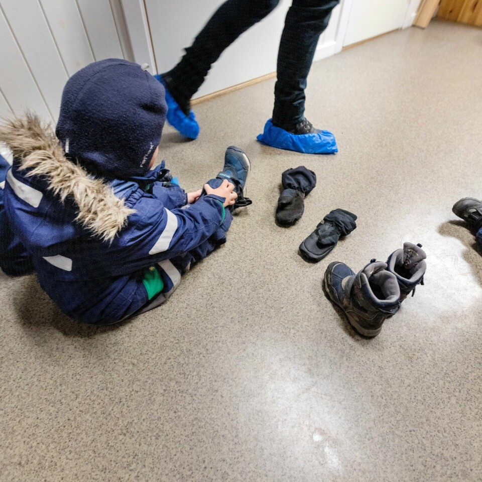 BARNEHAGE: Det er for mange barn, men for få som jobber i barnehagen. Det svarer barnehagelærerne i en undersøkelse. I 2013 eide de fire største aktørene på markedet en femdel av de private barnehageplassene. I 2019 var andelen 32 prosent, skriver Klassekampen. Illustrasjonsfoto: Gorm Kallestad / NTB