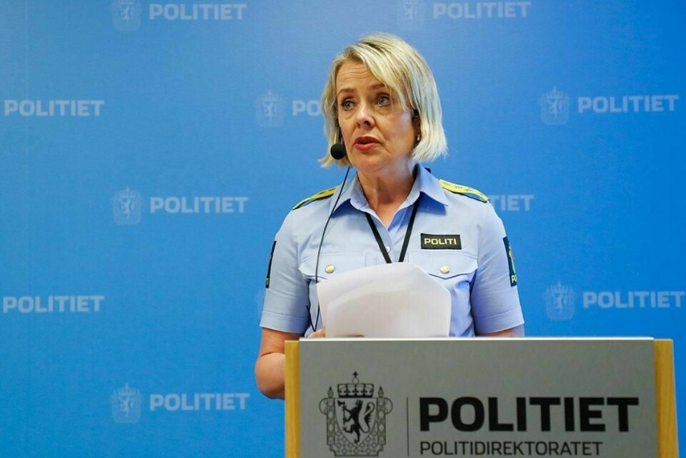 OPPRØRT: Politidirektør Benedicte Bjørnland sier hun er opprørt over «Maris» historie om seksuell trakassering.