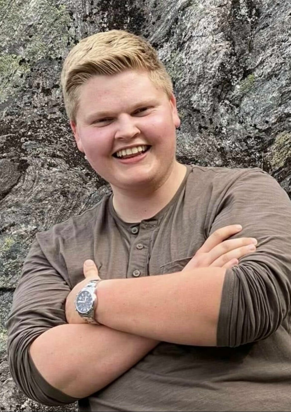 Bildet viser Sander Slaatten. Sander Slaatten ble funnet død på en adresse på Torpo i Ål kommune natt til lørdag. Han ble 22 år gammel. Foto: Privat / NTB