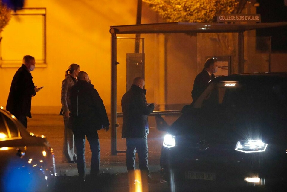 DREPT: En lærer ble halshugget i Paris. Læreren skal ha vist fram bilder av profeten Muhammed i undervisningen.