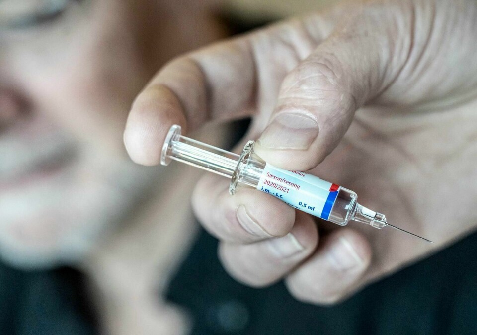 MANGEL: Folkehelseinstituttet (FHI) er snart er tomme for vaksiner mot influensa.