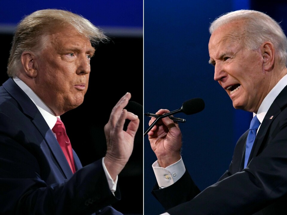 PRESIDENT: En av de skal bli president i USA. Det kan bli avgjort i natt.