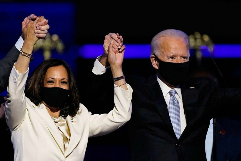 KÅRET: Joe Biden og Kamala Harris er årets person, ifølge magasinet Time.